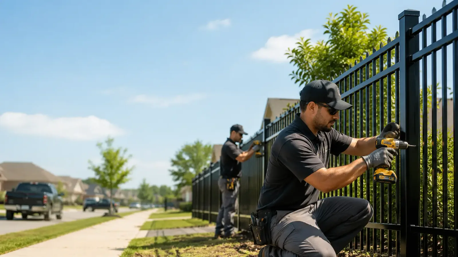 Metal Fence Installation in Baxley, GA